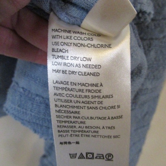 We The Free Sweater Top Calissa Hacci Blue Size Medium - Picture 9 of 10